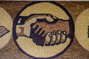 Mural on Corn Palace